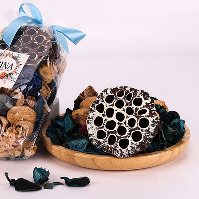 Lotus Flower Aroma Potpourri 275g สำหรับเตาฤดูหนาวฤดูใบไม้ร่วง