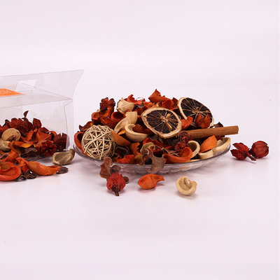 210g ดอกไม้แห้งในฤดูใบไม้ร่วง Aroma Potpourri Sachets For Closet