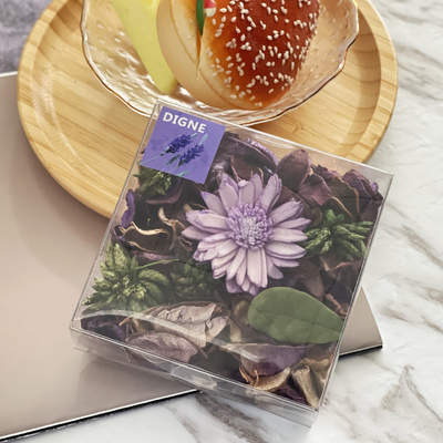 ถุงซองบุหงาลาเวนเดอร์แห้งหอม 90g สำหรับเตาด้านบน