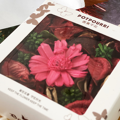 OEM หอมกลีบกุหลาบบุหงาดอกไม้แห้ง 110g สำหรับฤดูใบไม้ผลิ