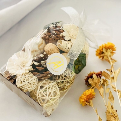 หอมกลิ่นบุหงาแฮนด์เมด 200g ดอกไม้แห้งและถั่ว