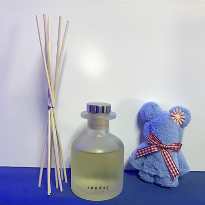 Aroma Reed Diffuser 126ml ชุดของขวัญหรูหรากลิ่นลาเวนเดอร์พร้อมฝาปิดเศษไม้