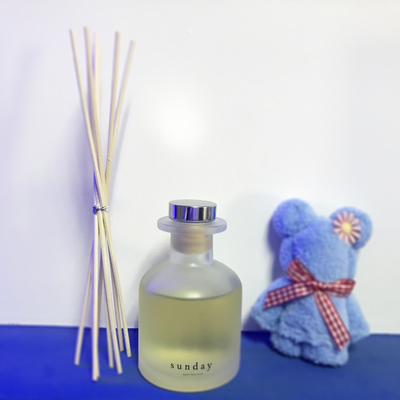 Aroma Reed Diffuser 126ml ชุดของขวัญหรูหรากลิ่นลาเวนเดอร์พร้อมฝาปิดเศษไม้