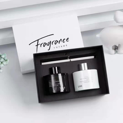 Aroma Reed Diffuser 2pk Gift Set น้ำหอมสุดหรู 120 มล. พร้อมกล่องดำ