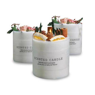 Msds Soy Scented Petals อโรมาเทอราพี ดอกไม้แห้ง เทียน ชุดของขวัญ 5oz