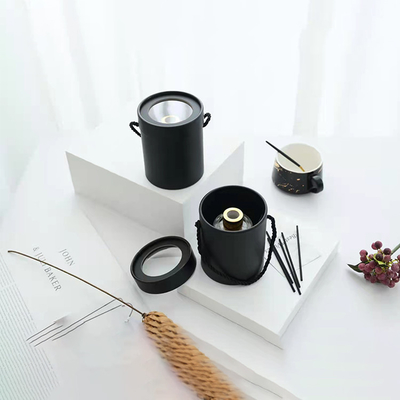 แอมเบอร์ Patchouli Glass Reed Diffuser Mini Reed Diffuser สำหรับห้องน้ำ