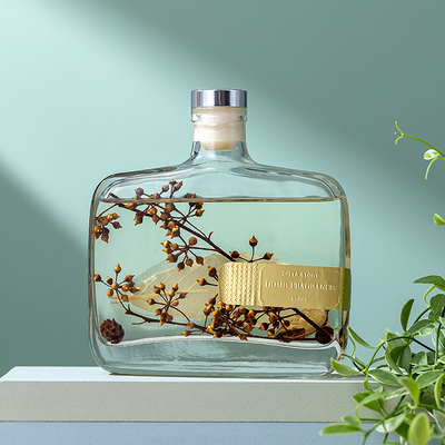 หน้าแรก Fragrance Oud Sandalwood Aroma Reed Diffuser น้ำหอมในกล่องของขวัญ