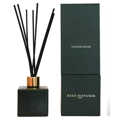OEM Black 50ml Oil Rituals Reed Diffuser เครื่องกระจายน้ำหอมหน้าแรกสำหรับใช้ในครัวเรือน
