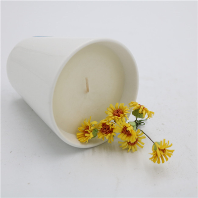 Aroma Home Tea Cup เทียนถั่วเหลืองเซรามิก กลิ่น Matte White 7oz