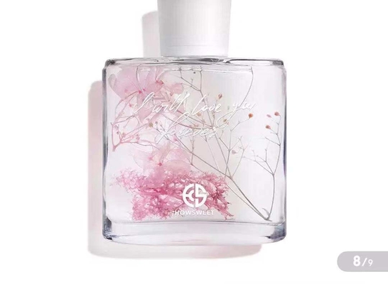 ห้องน้ำหอม Aroma Reed Diffuser 100ml พร้อมการตกแต่งดอกไม้แห้ง