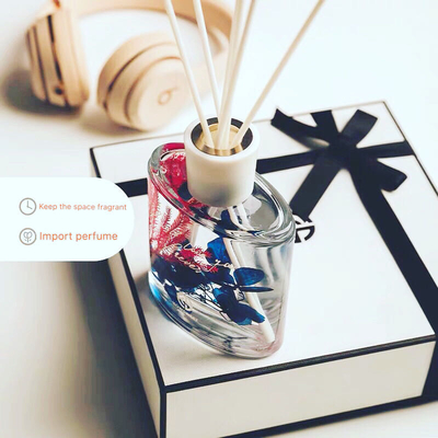 ห้องน้ำหอม Aroma Reed Diffuser 100ml พร้อมการตกแต่งดอกไม้แห้ง